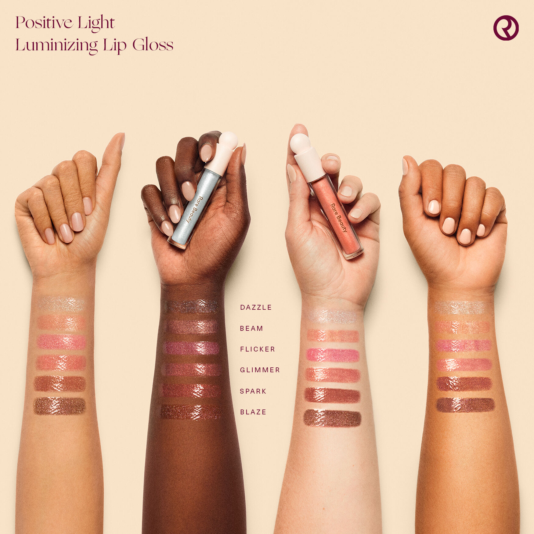 Rare Beauty Positive Light Luminizing Lip Gloss | Space NK