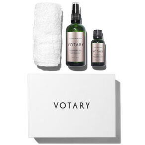 Coffret cadeau pour le visage et le nettoyage à l'huile de rose