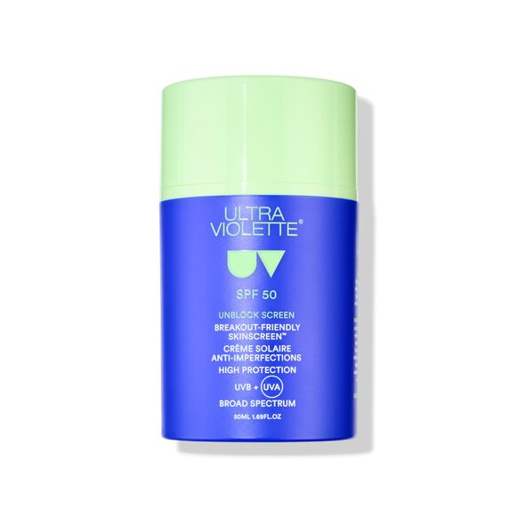 Unblock Screen SPF 50 Breakout-Proof SKINSCREEN&trade;, , large, image1