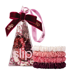 pure silk skinny scrunchie ornament