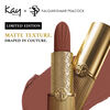Kay Beauty x Falguni Shane Peacock Luxe Matte Lipstick, PEACH ZARDOSI, large, image6