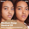 BB Burst Tinted Gel Cream, 33 N-MEDIUM DEEP WITH NEUTRAL PEACH UNDERTONES, large, image3