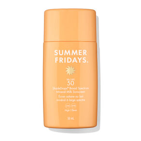 ShadeDrops Broad Spectrum SPF50 Mineral Milk Sunscreen