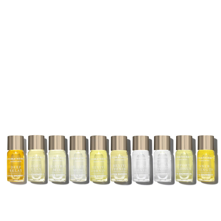 Aromatherapy Associates 10 Miniature Bath & Shower Oil Collection