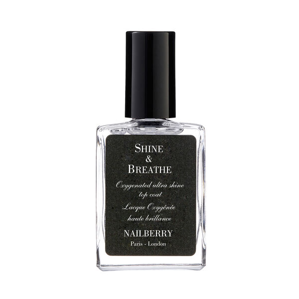 Nailberry Shine Breathe Oxygenated Top Coat Space Nk
