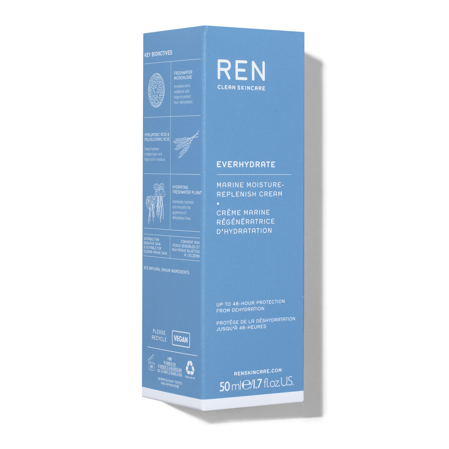 フェイスクリーム REN Ren Clean Skincare EverHydrate Marine Moisture-Replenish