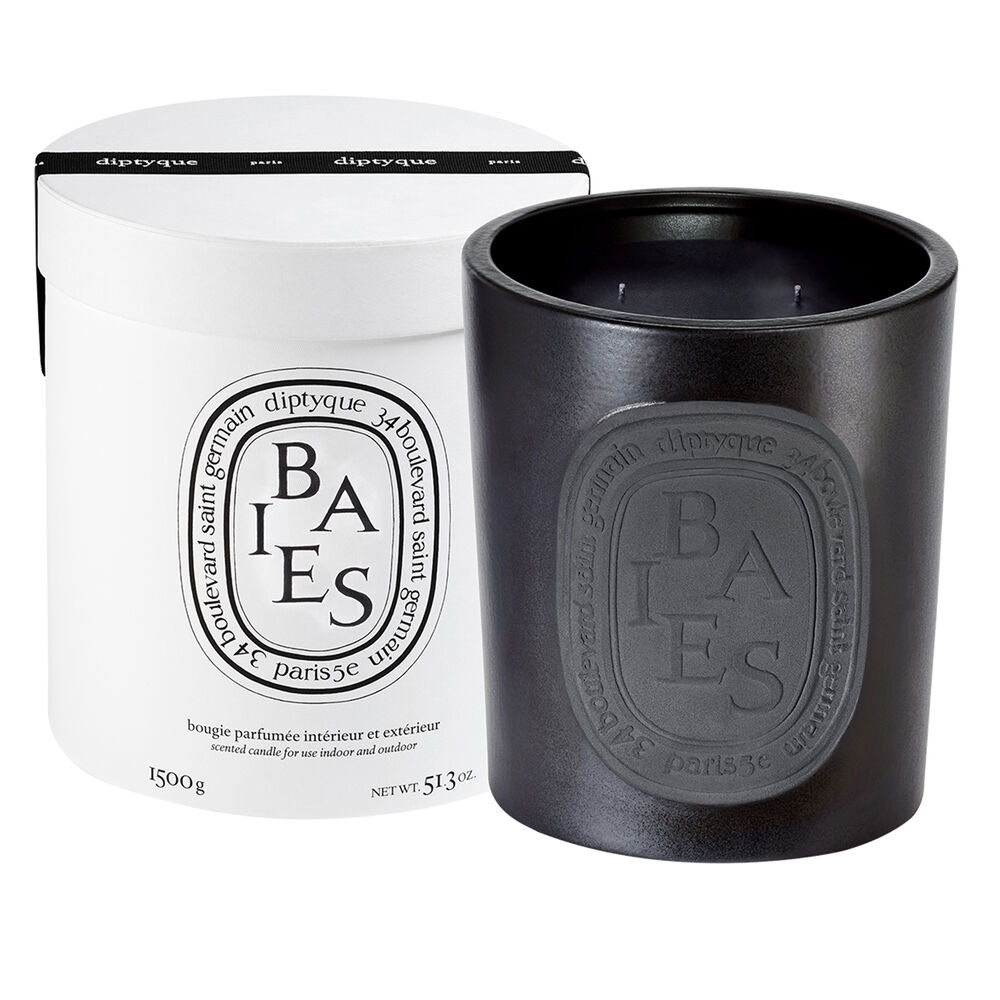 BLACK BAIES LARGE SCENTED CANDLE DIPTYQUE Space NK