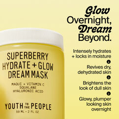 Masque de rêve à la mûre Hydrate + Glow, , large, image8