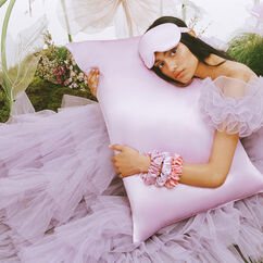 Pure Silk Queen Pillowcase in Wildflower, , large, image4