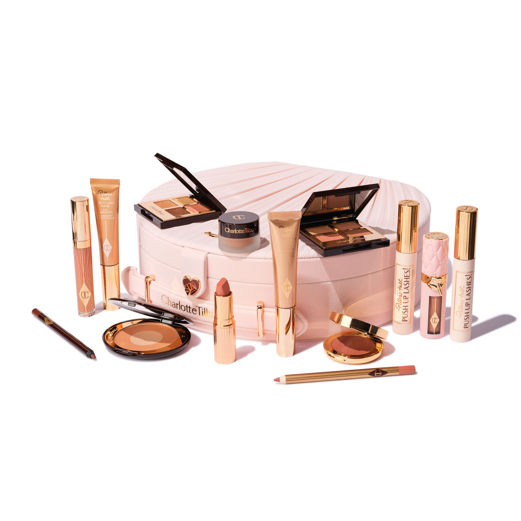 メイクセット Charlotte tilbury など Pillow Talk Makeup Vault: Dreams Come True Gift Set | Charlotte