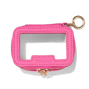 Micro Travel Bag Charm Ibiza Pink