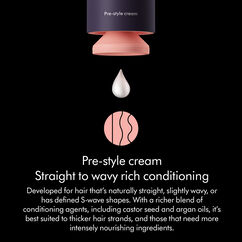 Chitosan™ Pre-Style Cream (Straight to Wavy - Rich Conditioning), , large, image2