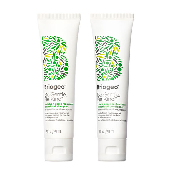 Apple, Matcha + Kale Superfoods Hair Care Minis, , large, image1