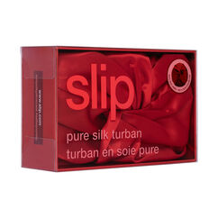 Pure Silk Turban &ndash; Scarlet, , large, image4