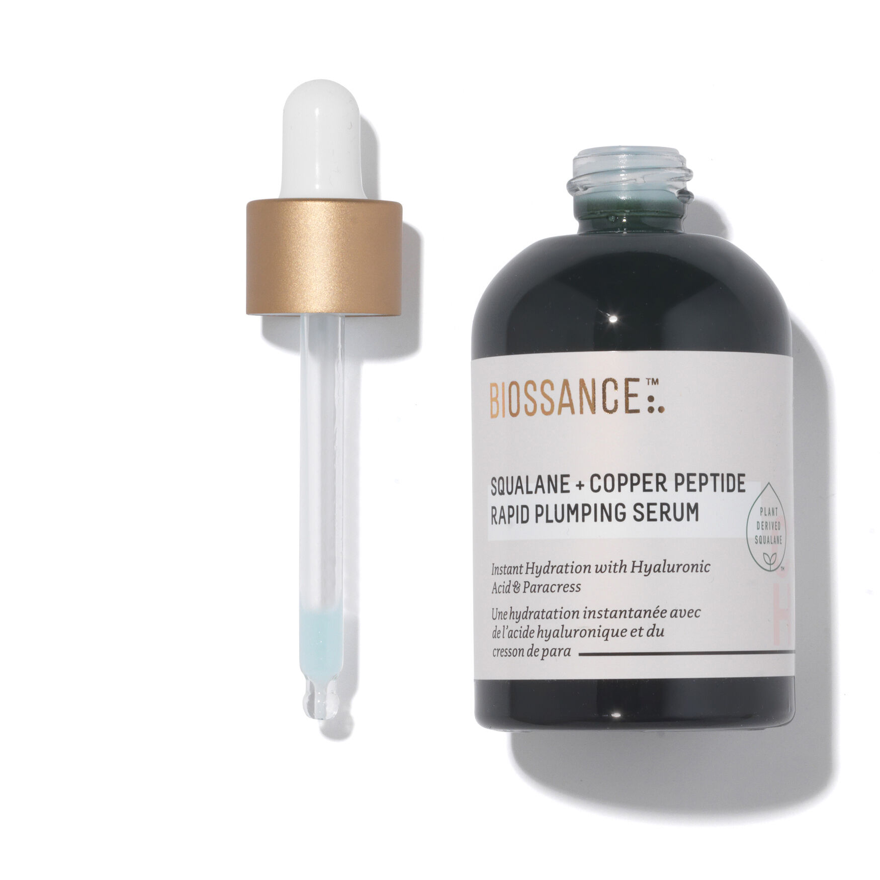 ブースター・導入液 Biossance Squalane +Copper Peptide Serum Squalane + Copper Peptide Rapid Plumping Serum | Biossance