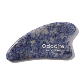 Crystal Contour Gua Sha Blue Sodalite Beauty Tool