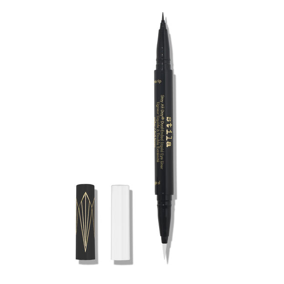 Stay All Day® Dual-Ended Waterproof Liquid Eye Liner, INTENSE BLACK/SNOW , large, image1
