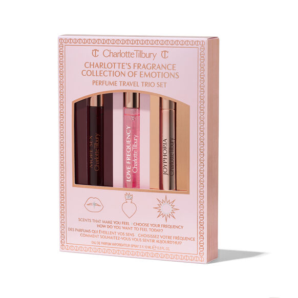Charlotte's Fragrance Collection Of Emotions Perfume Travel Trio Set