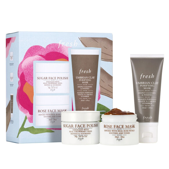 Smooth & Soften Face Mask Gift Set, , large, image1