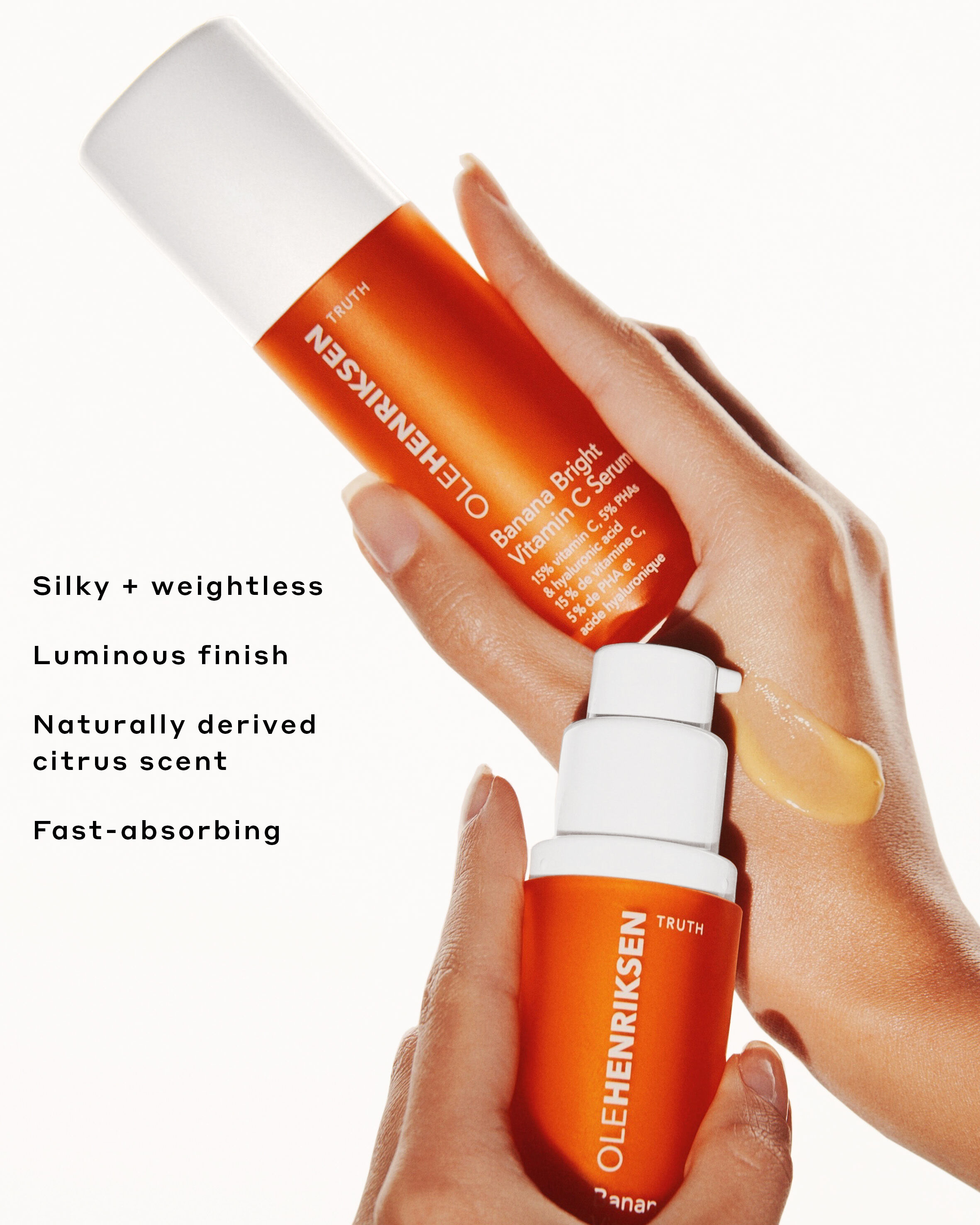 オレオ リラックス　バン 250ml2本/フォンダン 200ml4本 Ole Henriksen Banana Bright Vitamin C Serum | Space NK