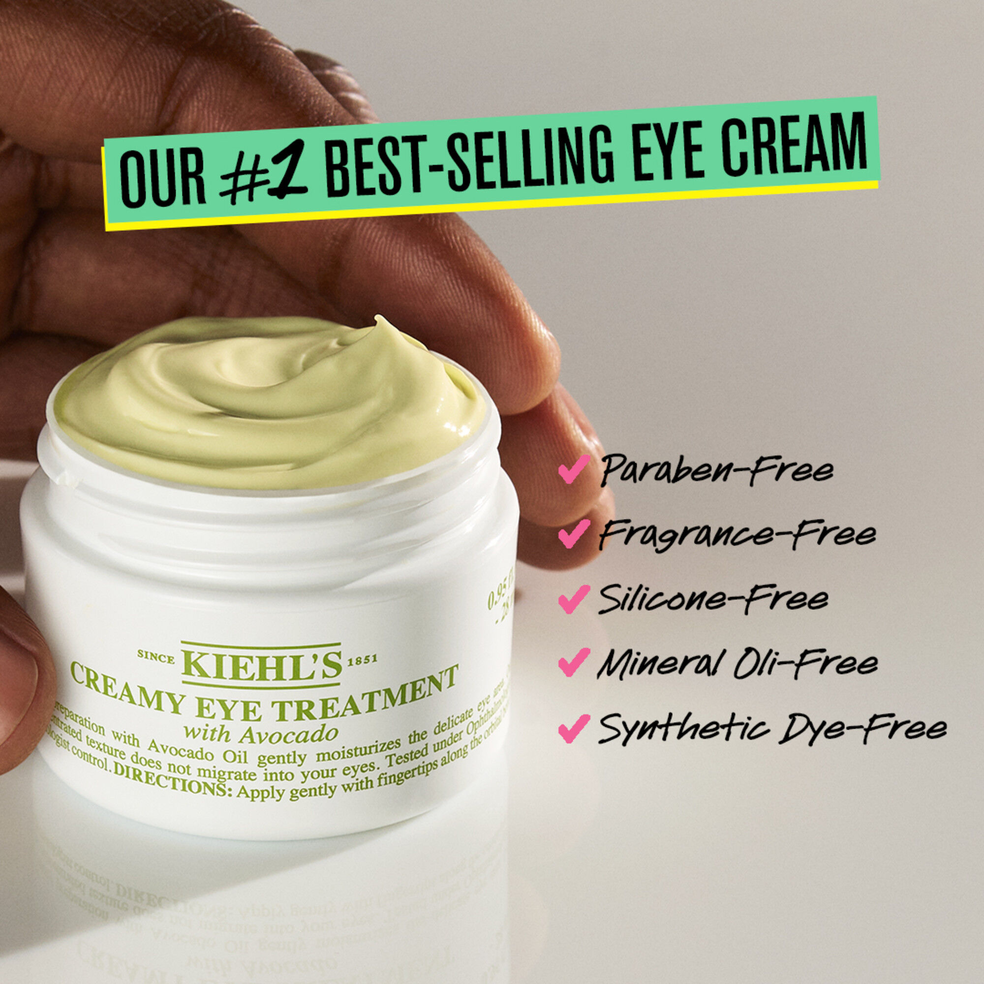 Kiehl's Creamy Eye Treatment With Avocado (Various Sizes) | Space NK