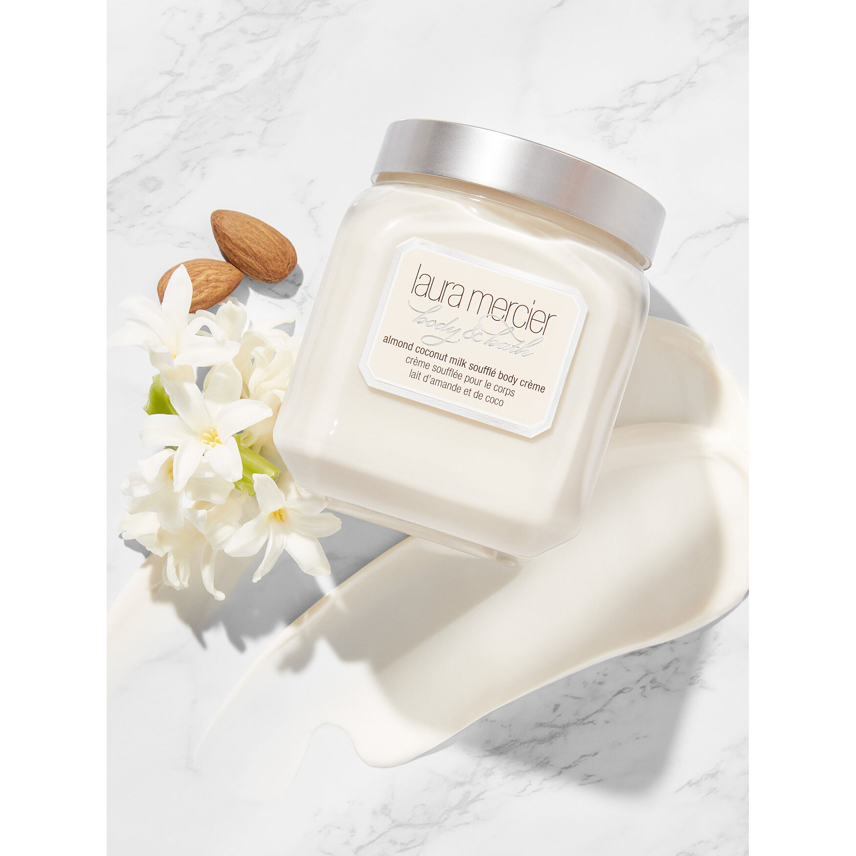 Almond Coconut Milk Souffle Body Creme - Laura Mercier | Space NK