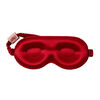 Pure Silk Contour Sleep Mask - Scarlet, , large, image3