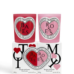 Valentines Day Baies and Roses Candle Duo Set 2x190g, , large, image2
