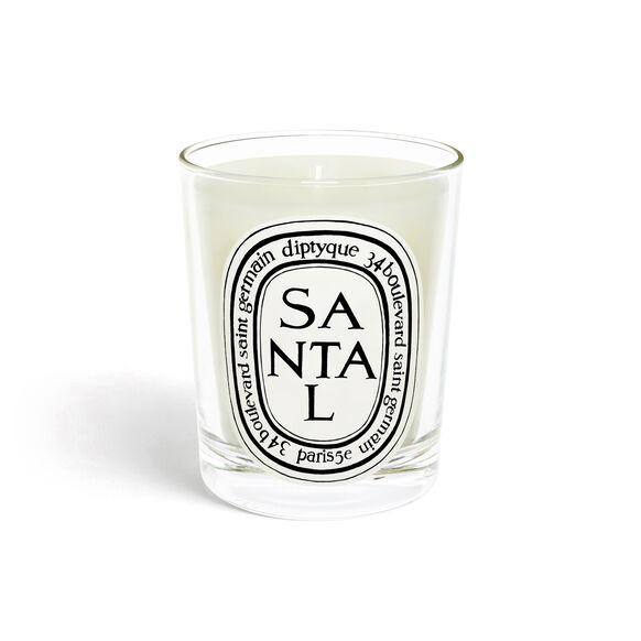 Santal Scented Candle 190g, , large, image1