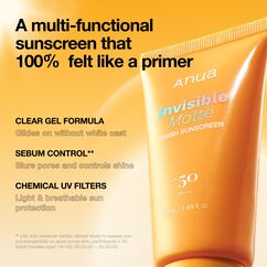 Invisible Matte Finish Sunscreen, , large, image6