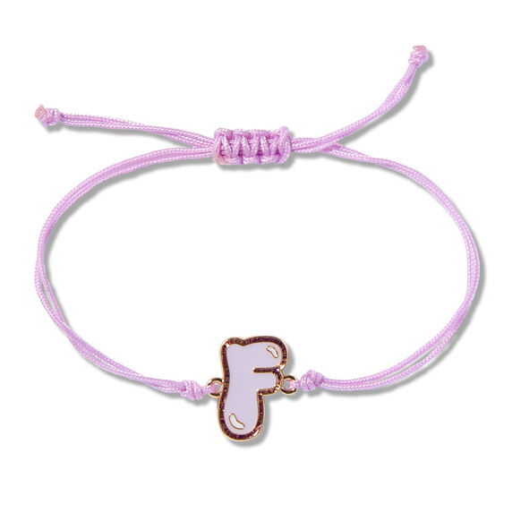 Alphabet Lucky Bracelet Charm, F, large, image1