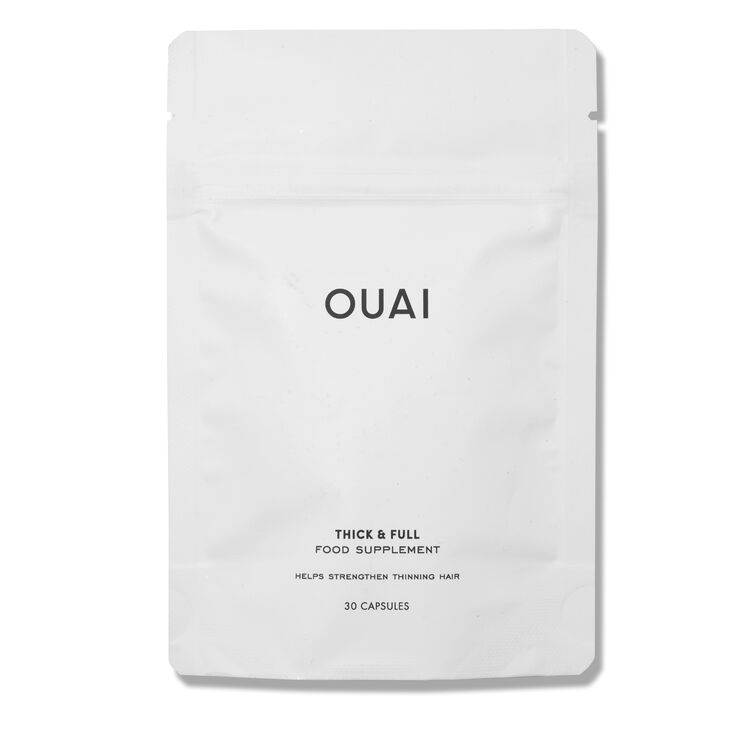 Ouai Thick & Full Supplements - Refill In White