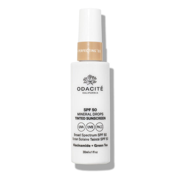 SPF 50 Flex-Perfecting Mineral Drops Tinted Sunscreen, SHADE 03, large, image1