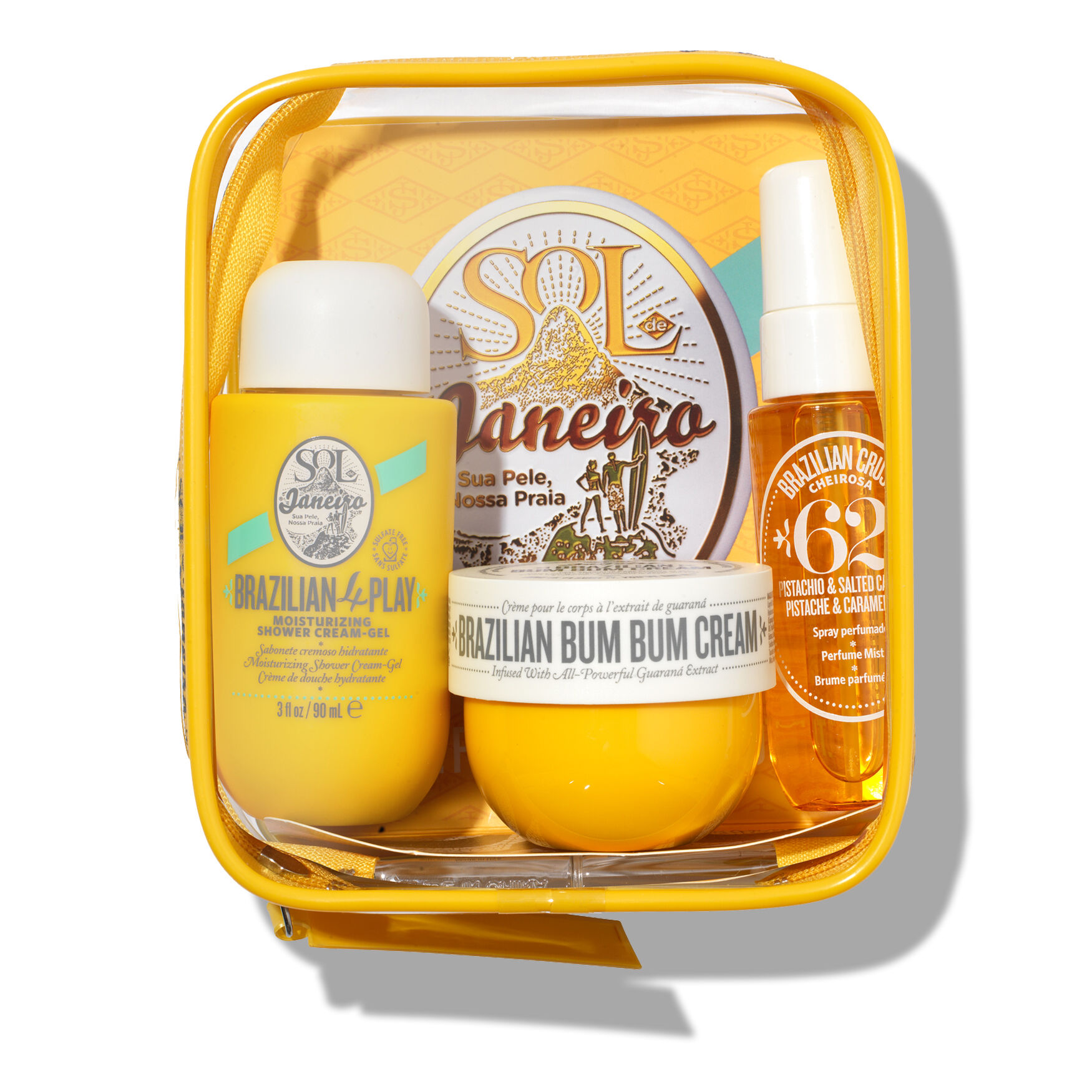 Sol de Janeiro BumBum Summer Jet Set セット Bum Bum Jet Set - Travel Sized Body Care Trio - Sol de Janeiro