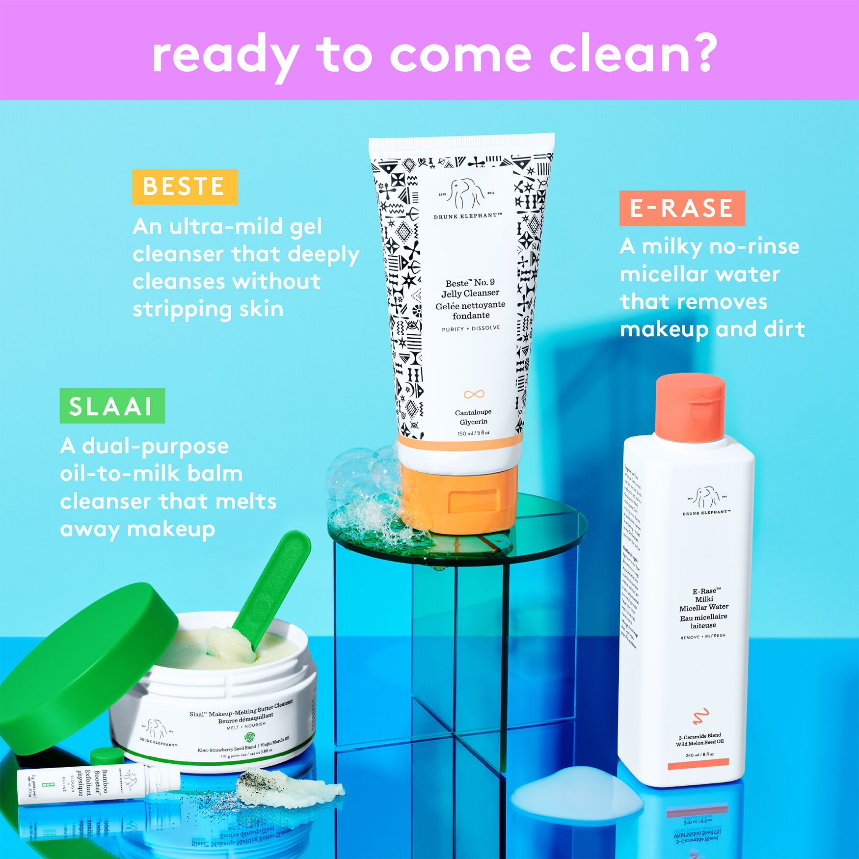 Drunk Elephant Beste No. 9 Jelly Cleanser | Space NK