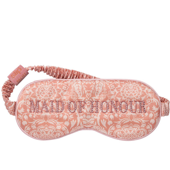 Pure Silk Sleep Mask - Maid Of Honour, , large, image1