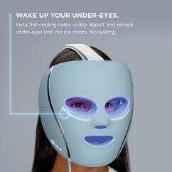 CryoGlow Under-Eye Cooling & LED Anti-Ageing & Blemish Repair Mask - Strawberry Matcha, , large, image7