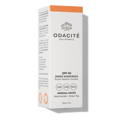 Mineral Drops Niacinamide + Green Tea SPF 50 Sheer Sunscreen, , large, image5