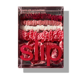 Pure Silk Assorted Scrunchies Set of 5 – Harriet