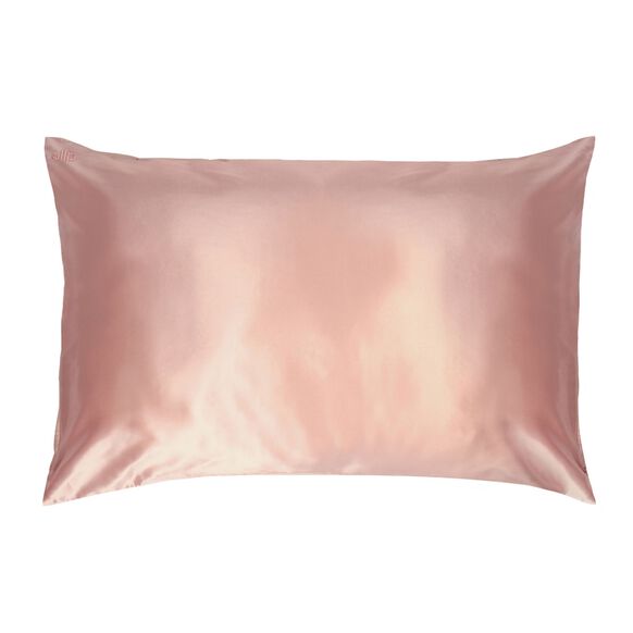 Silk Pillowcase - Queen Standard, PINK, large, image1