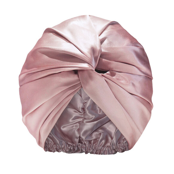 Pure Silk Turban, PINK, large, image1