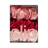 Pure Silk Large Scrunchies - Rosy, , large, image5