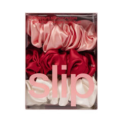 Pure Silk Large Scrunchies - Rosy, , large, image5