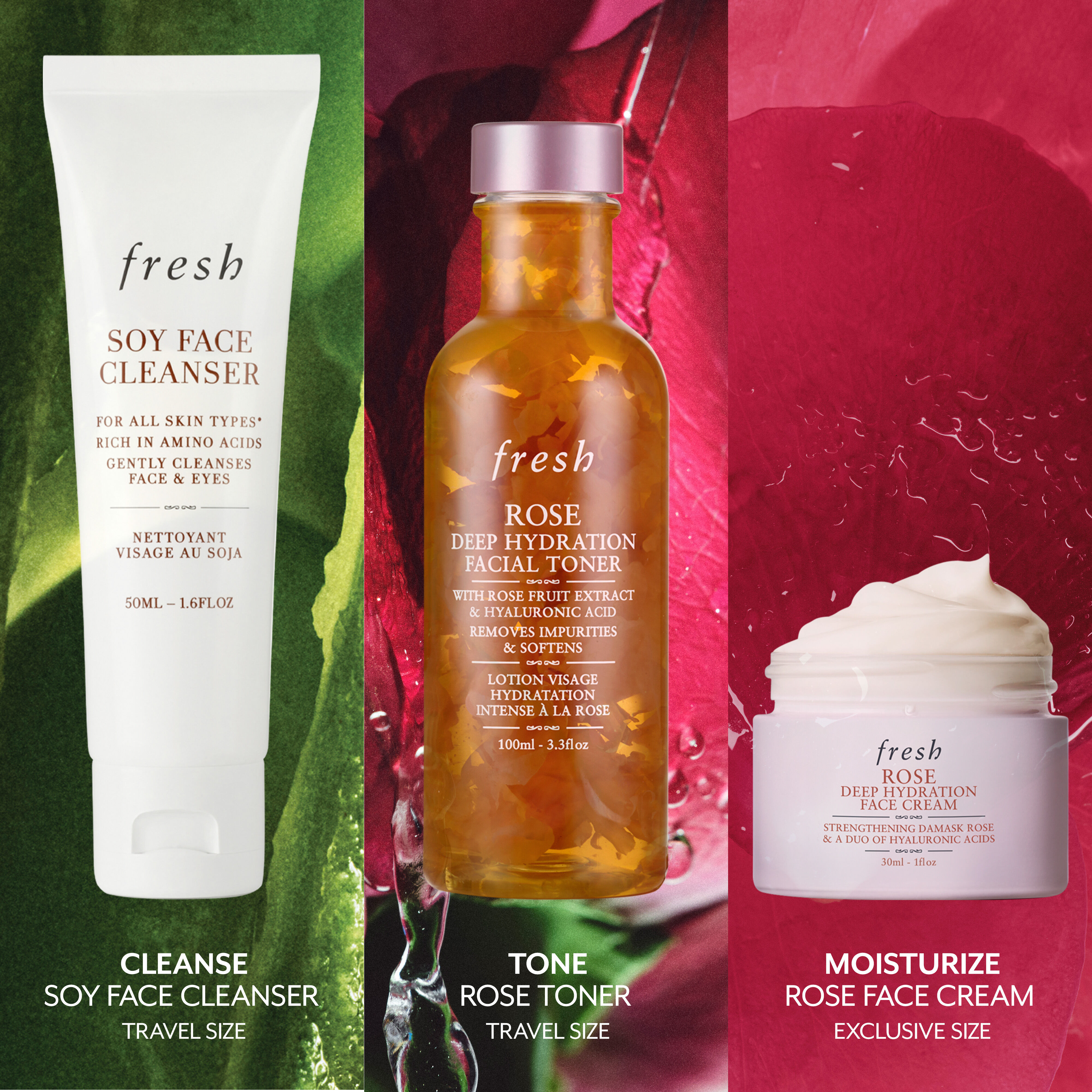 Fresh Rose Hydration Ritual Set | Space NK