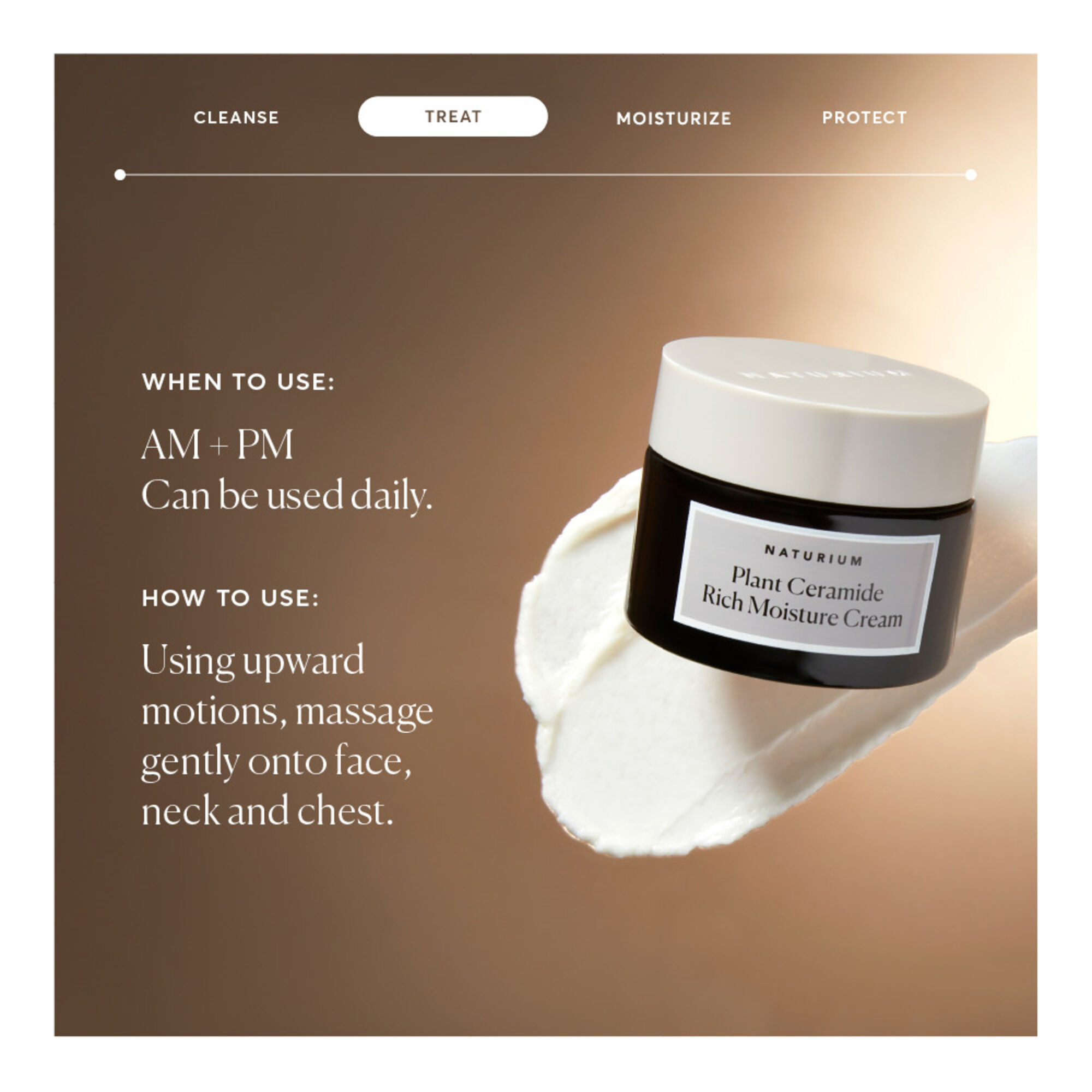 NATURIUM Plant Ceramide Rich Moisture Cream | Space NK