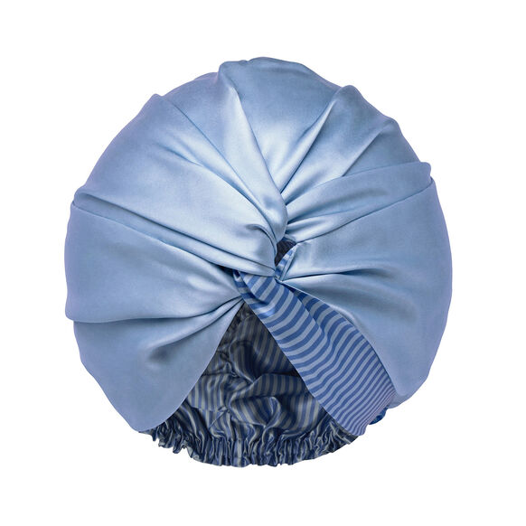 Pure Silk Turban &ndash; Cornflower, , large, image1