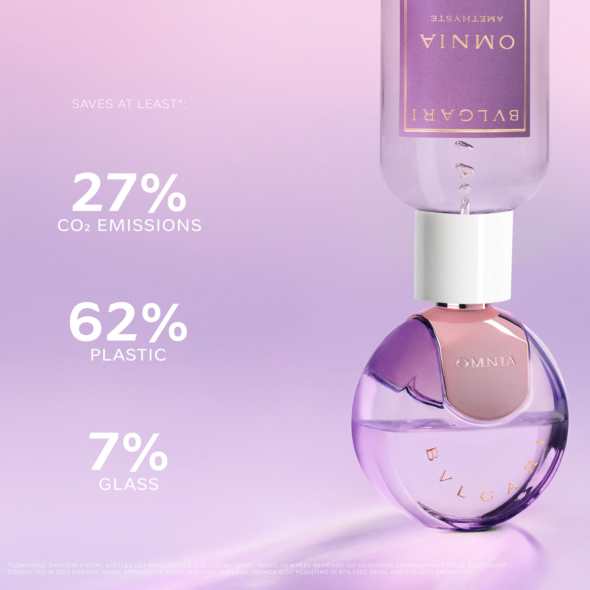 BULGARI Omnia Amethyste Eau de Toilette Refill | Space NK