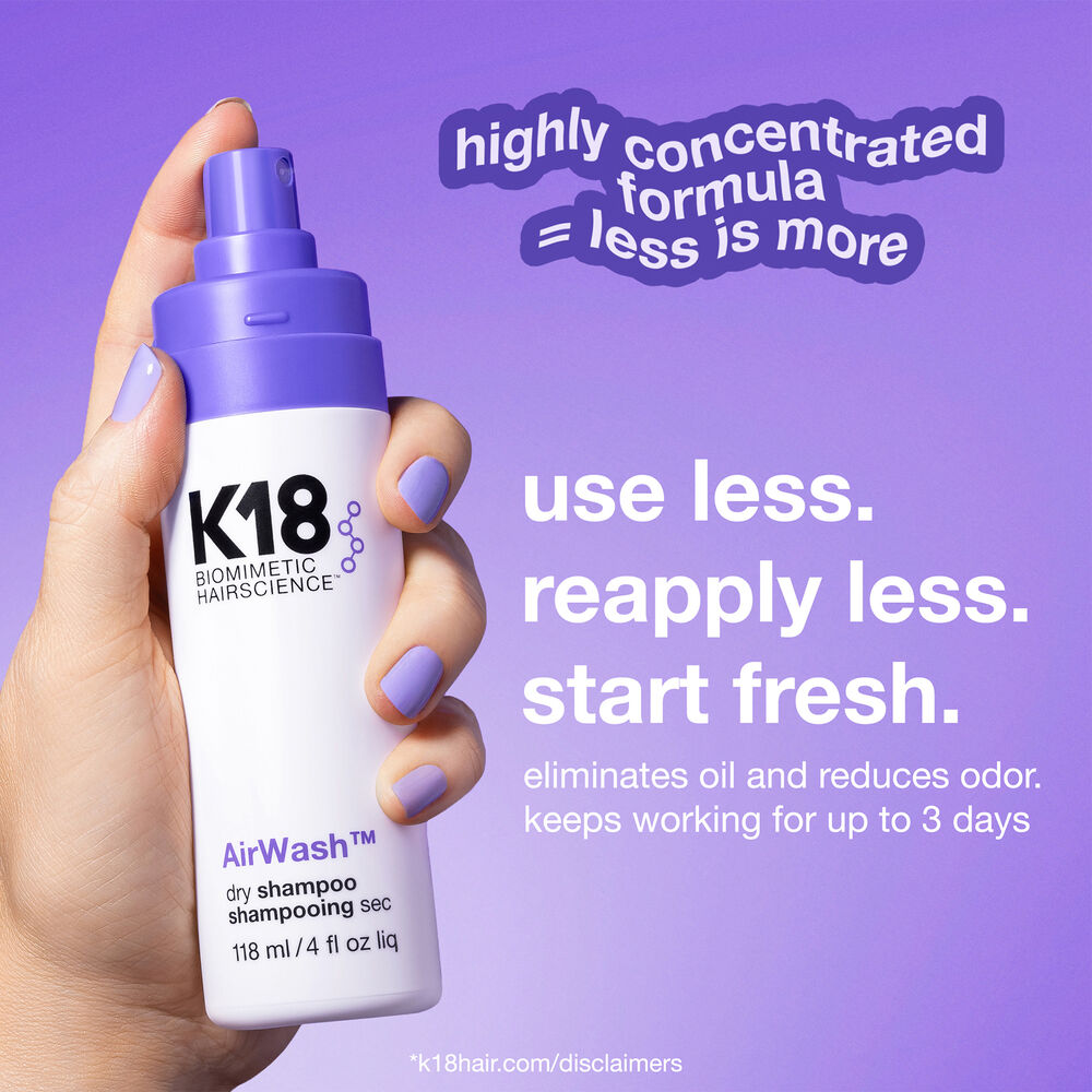 K18 HAIR AirWash™ Dry Shampoo | Space NK