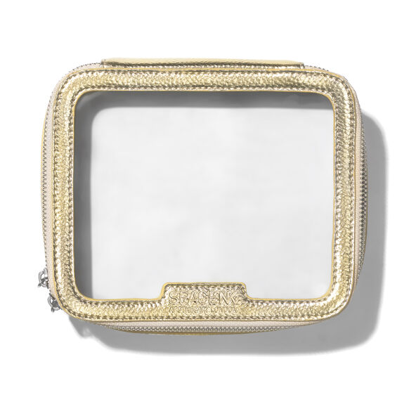 Space NK Travel Bag, CHAMPAGNE , large, image1