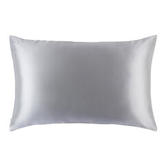 Silk Pillowcase - Queen Standard, SILVER, large, image3